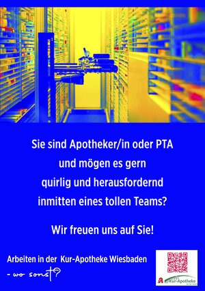 Bewerben als PTA in der Kur-Apotheke in Wiesbaden